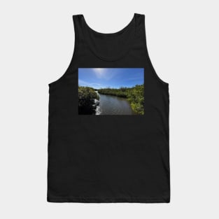 Sparkling Florida Waterway at Robinson Preserve Tank Top